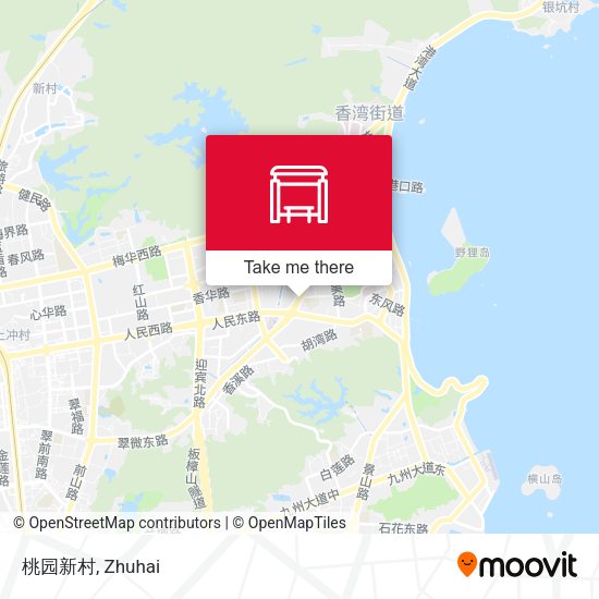 桃园新村 map