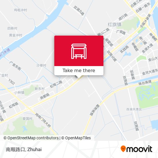 南顺路口 map