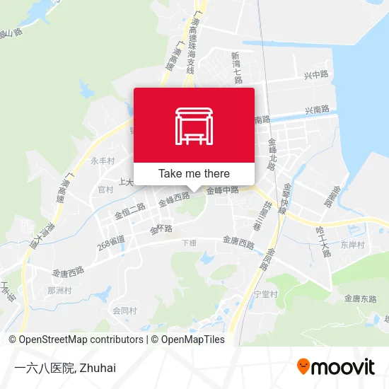 一六八医院 map
