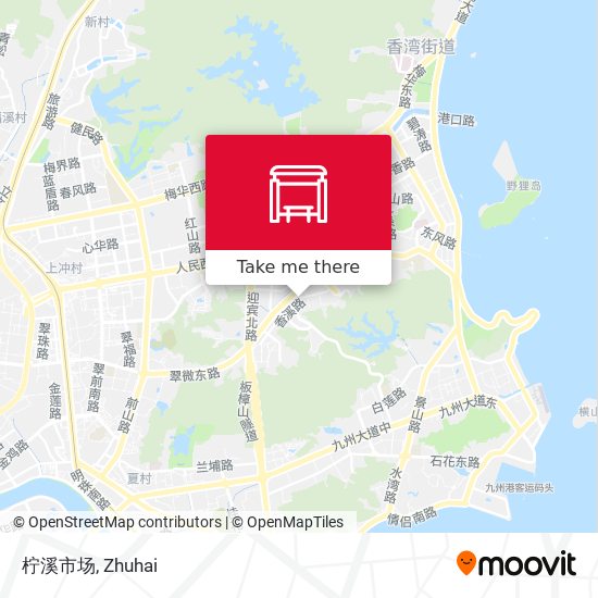 柠溪市场 map