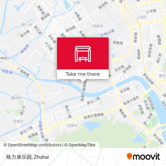 格力康乐园 map