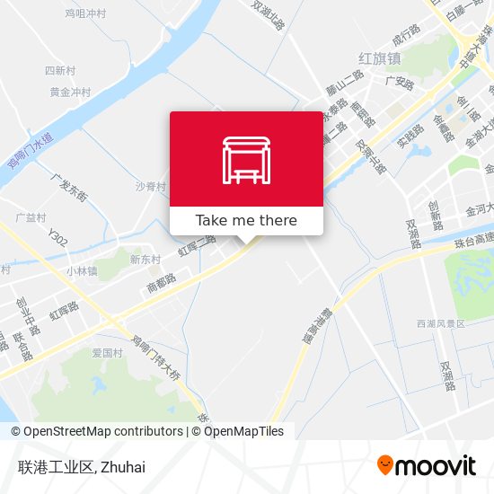 联港工业区 map