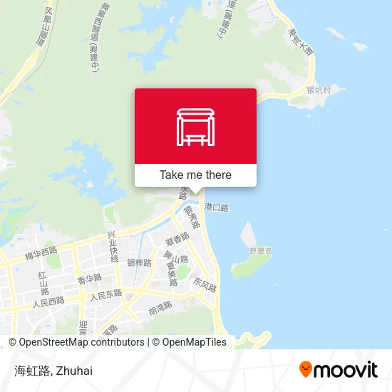 海虹路 map