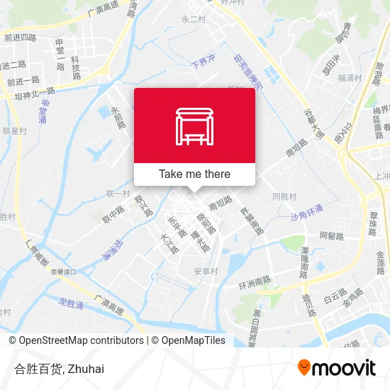 合胜百货 map