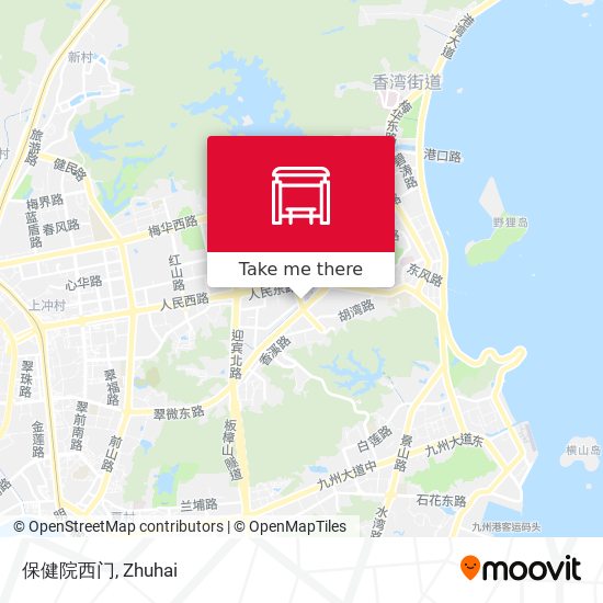 保健院西门 map