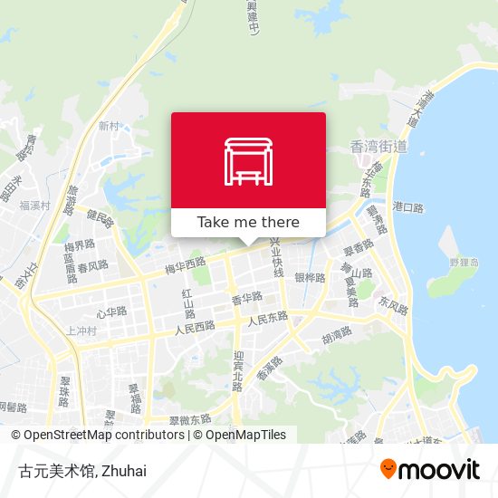 古元美术馆 map