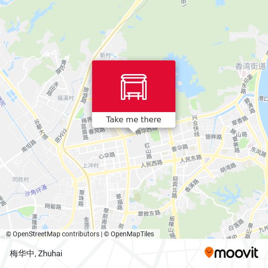 梅华中 map