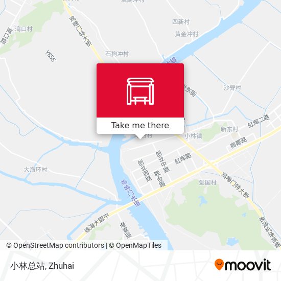 小林总站 map