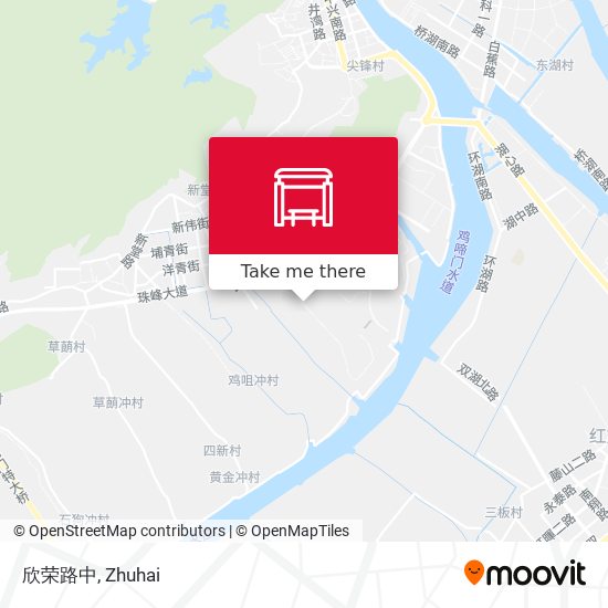 欣荣路中 map