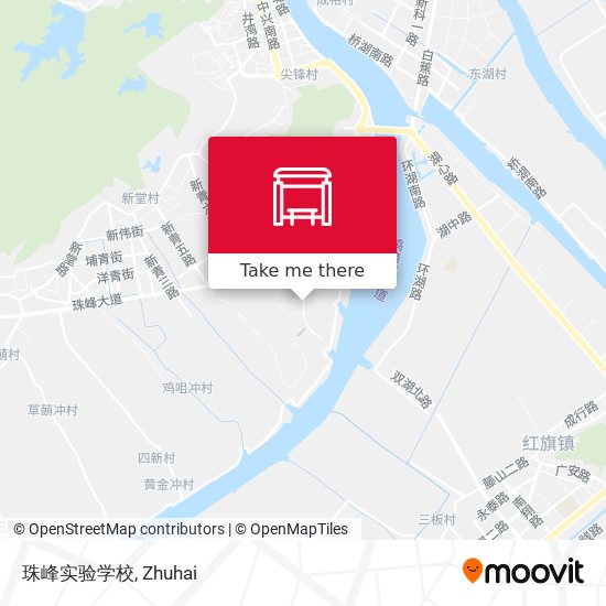 珠峰实验学校 map