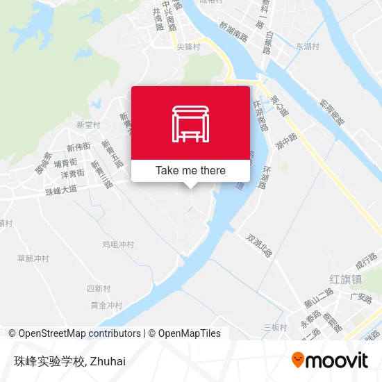 珠峰实验学校 map