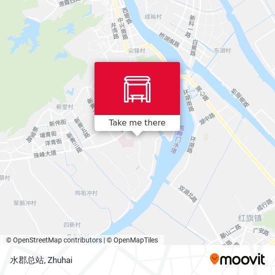 水郡总站 map