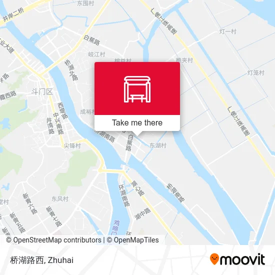 桥湖路西 map
