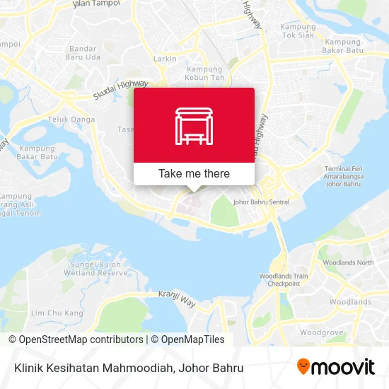 Klinik Kesihatan Mahmoodiah map