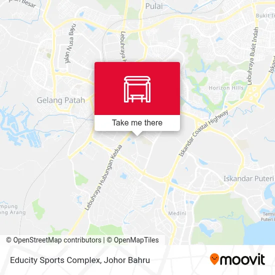 Educity Sports Complex map