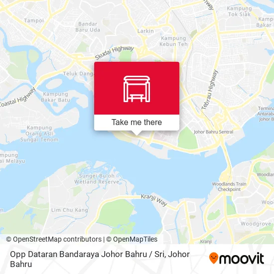 Opp Dataran Bandaraya Johor Bahru / Sri map