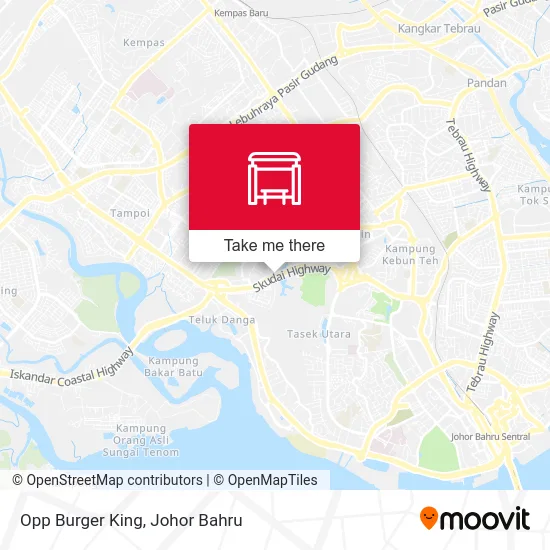 Opp Burger King map
