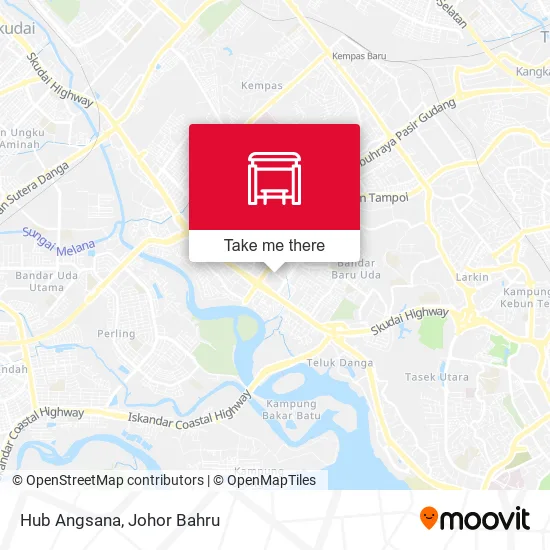 Hub Angsana map