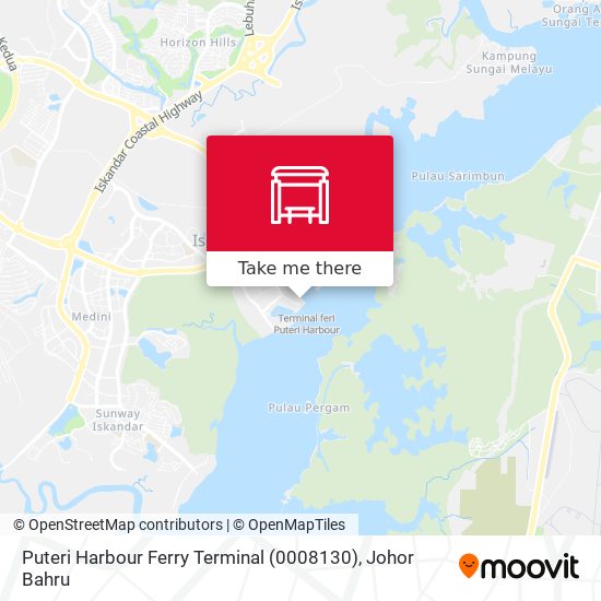 Puteri Harbour Ferry Terminal (0008130) map