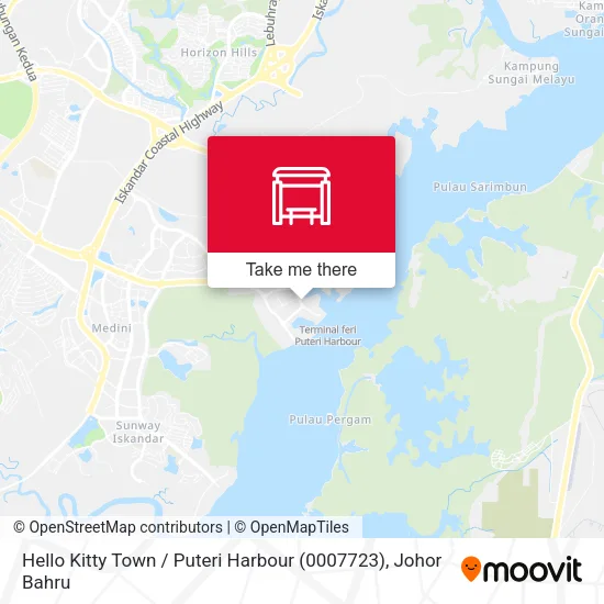 Hello Kitty Town / Puteri Harbour (0007723) map