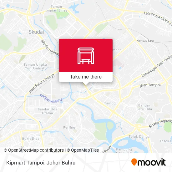 Kipmart Tampoi map