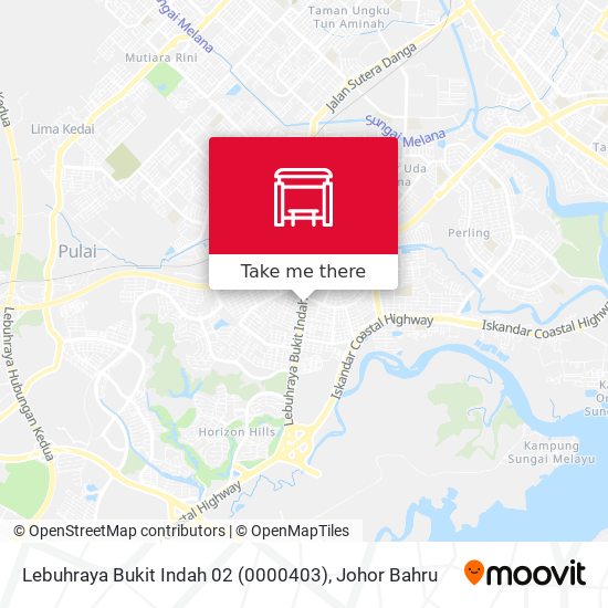 Lebuhraya Bukit Indah 02 (0000403) map