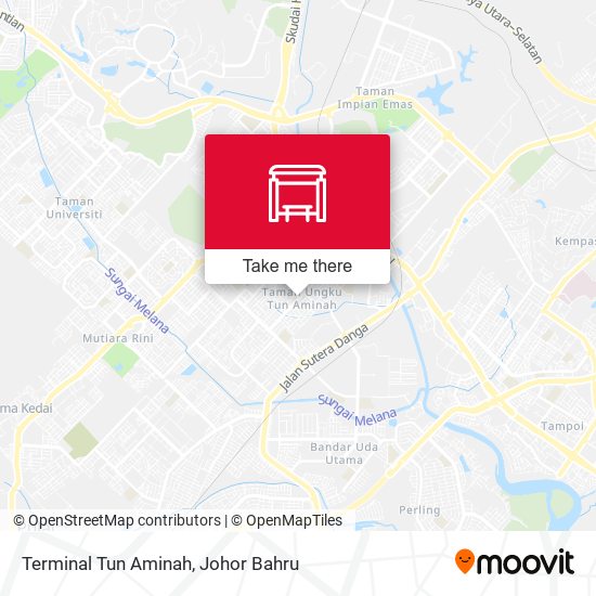 Terminal Tun Aminah map