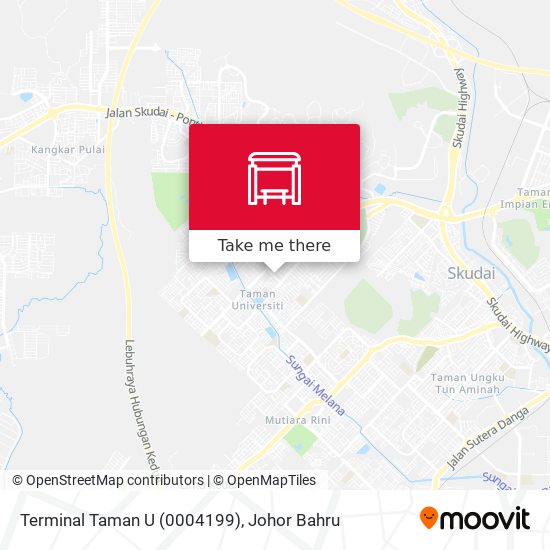 Terminal Taman U (0004199) map