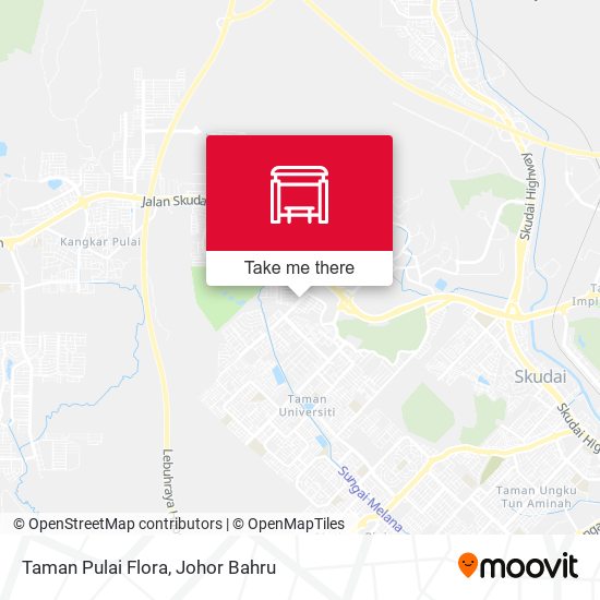 Taman Pulai Flora map