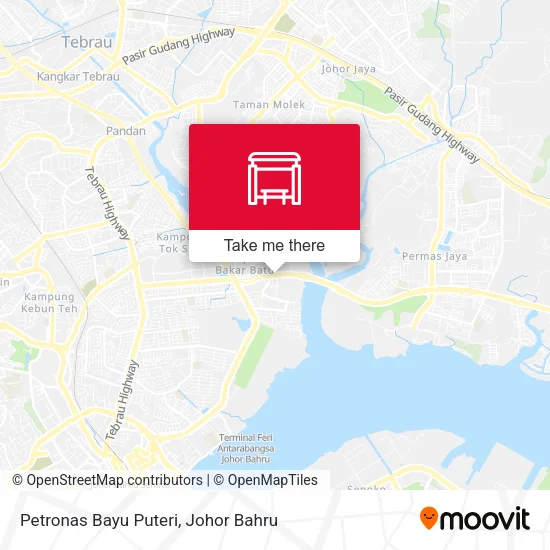 Petronas Bayu Puteri map