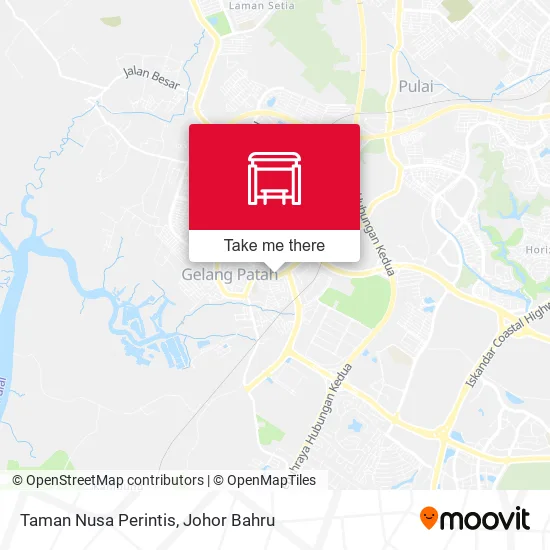 Taman Nusa Perintis map