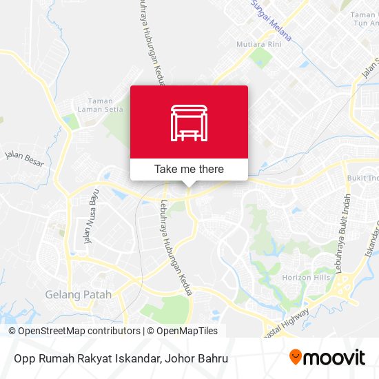 Opp Rumah Rakyat Iskandar map