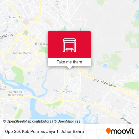 Opp Sek Keb Permas Jaya 1 map