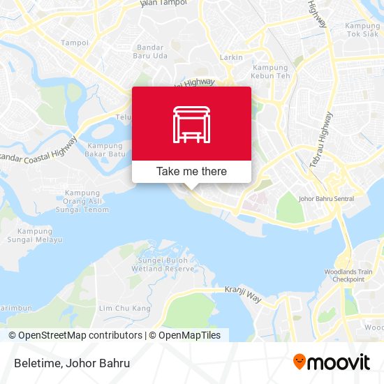 Beletime map