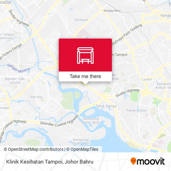 Klinik Kesihatan Tampoi map