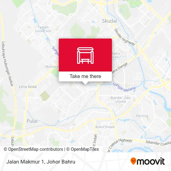 Jalan Makmur 1 map