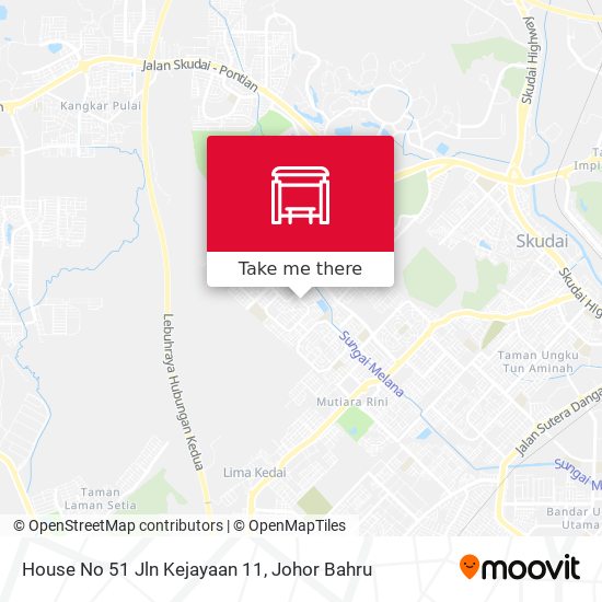 House No 51 Jln Kejayaan 11 map