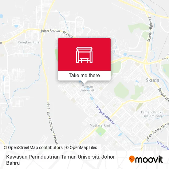 Kawasan Perindustrian Taman Universiti map