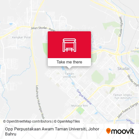 Opp Perpustakaan Awam Taman Universiti map