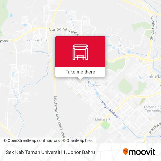 Sek Keb Taman Universiti 1 map