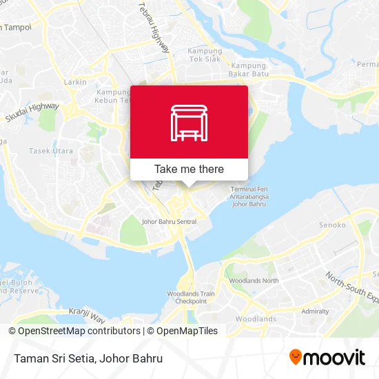 Taman Sri Setia map