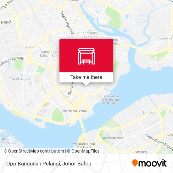 Opp Bangunan Pelangi map