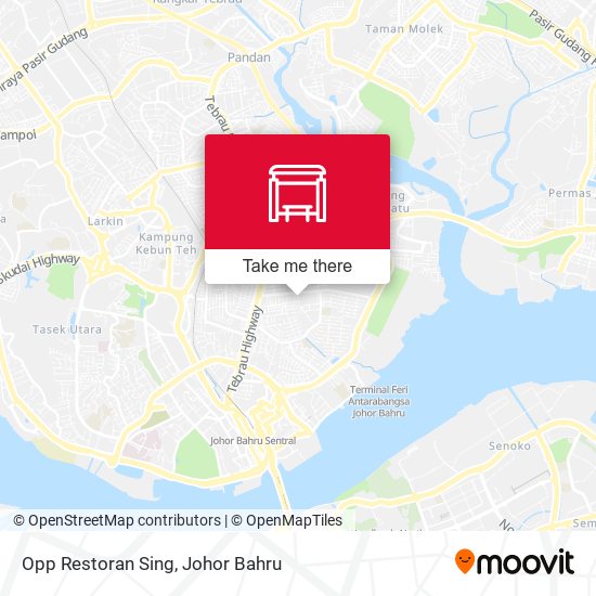 Opp Restoran Sing map