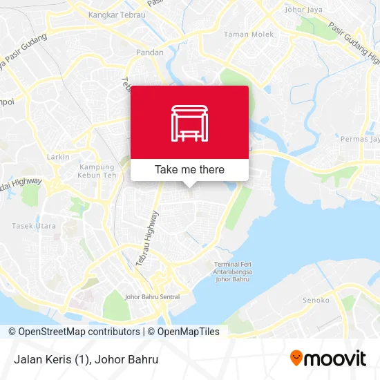 Jalan Keris (1) map