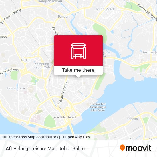 Aft Pelangi Leisure Mall map