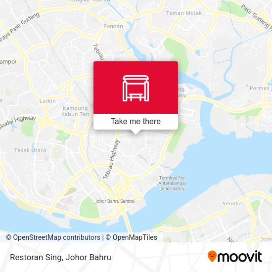Restoran Sing map