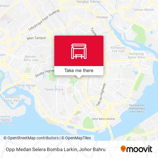 Opp Medan Selera Bomba Larkin map