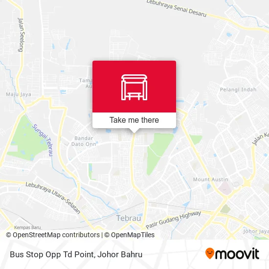Bus Stop Opp Td Point map