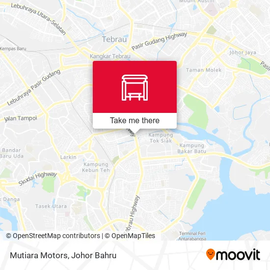 Mutiara Motors map
