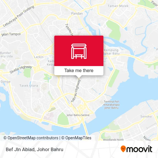 Bef Jln Abiad map